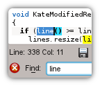 Incremental Find
