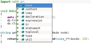 example of lumen (imports)